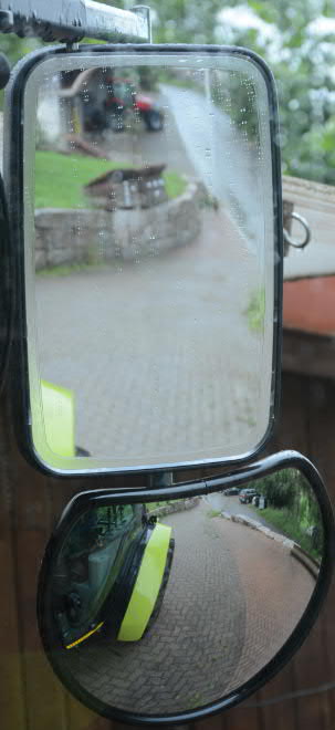 Traktor-Spiegel Toter Winkel nachrüsten