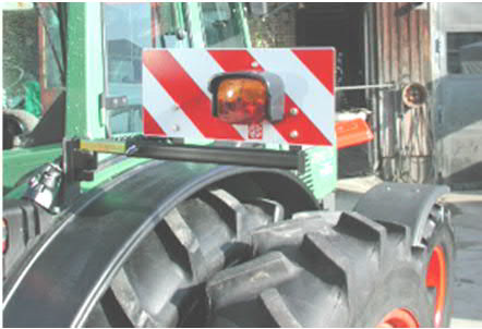 Doppelrad-Blinkanlage für Traktoren und Schlepper